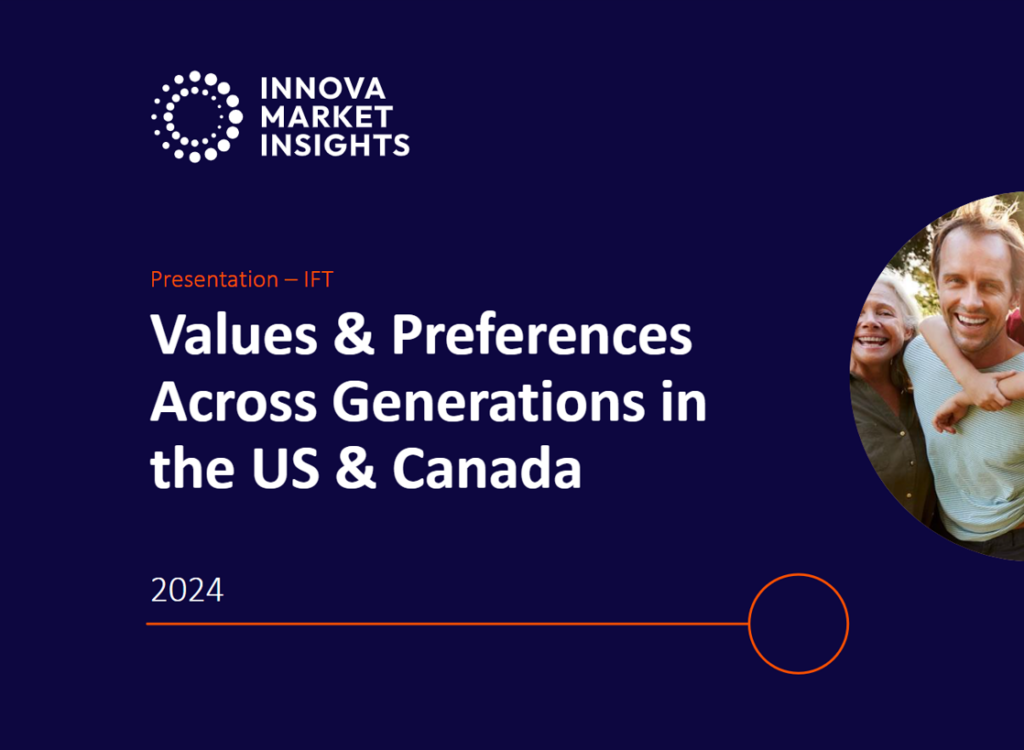 values & preferences across generations in US & Canada